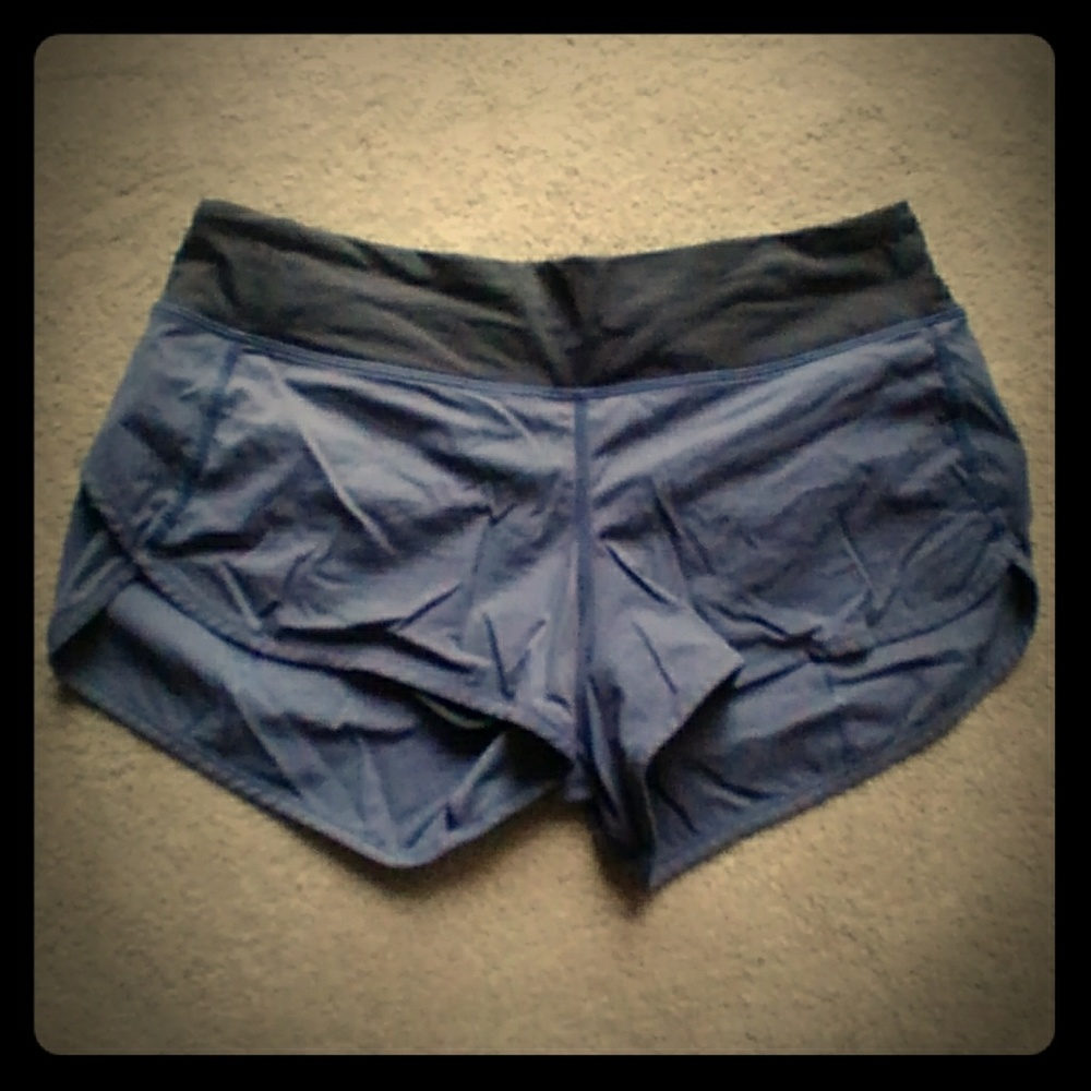Lululemon speed shorts sz8